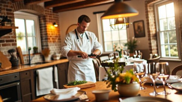 7 raisons de choisir un chef à domicile pour votre dîner