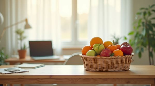 Comment intégrer une corbeille de fruits au bureau pour améliorer votre bien-être