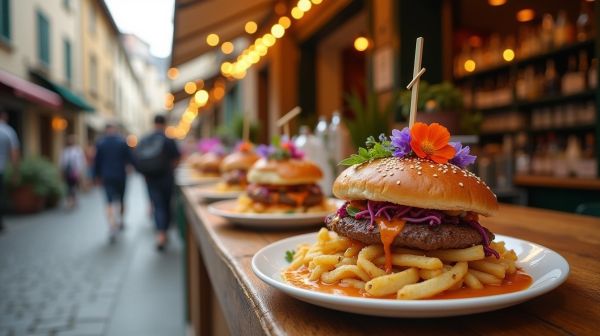 Menu burgers et poutines à Annecy - Côté Burger