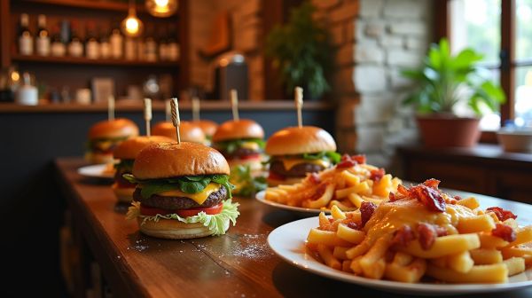 Menu burgers et poutines à Annecy - Côté Burger