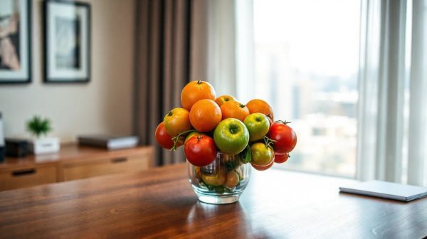 Top 5 astuces pour ajouter une corbeille de fruits au bureau
