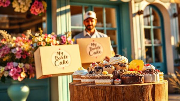 Top plateformes pour se faire livrer des gâteaux My Bento Cake en France